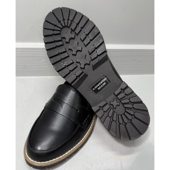 DV Dolce Vita Catalina Black Faux Leather Loafer Shoes Women’s 8.5‎ New - Picture 7 of 7